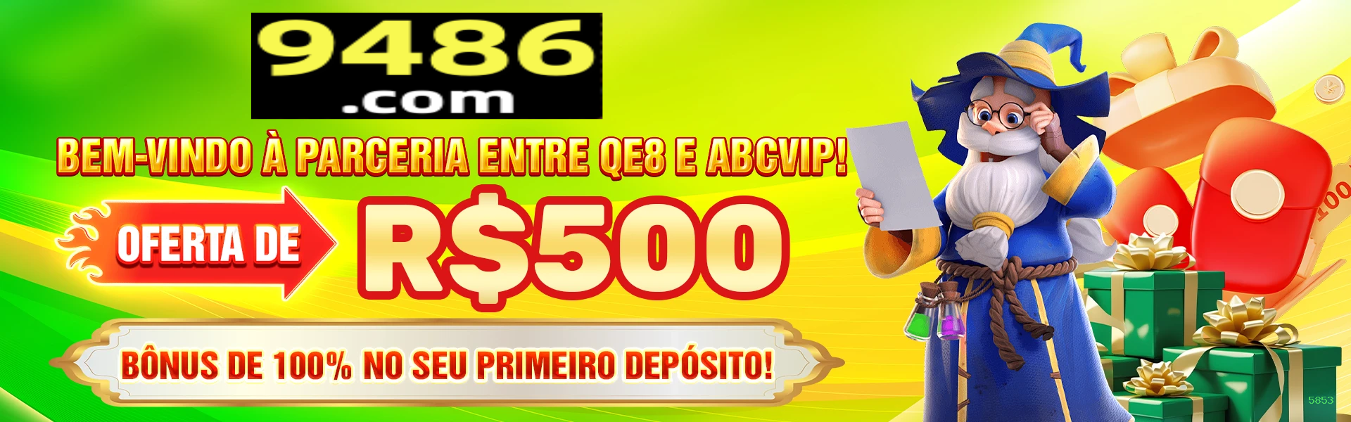 Bônus e prêmios 5853